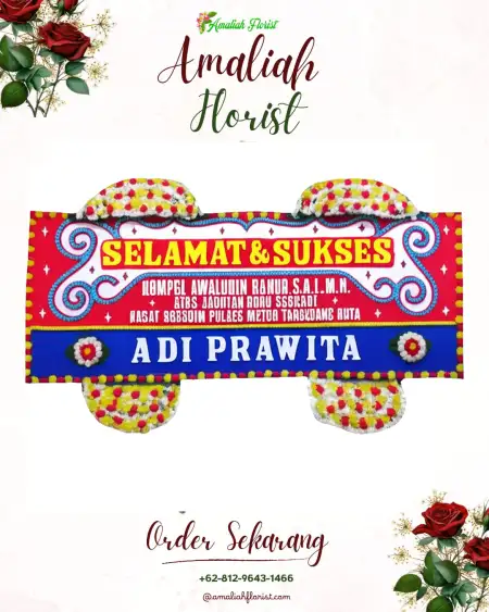 Papan Bunga Ucapan Selamat Bunigeulis